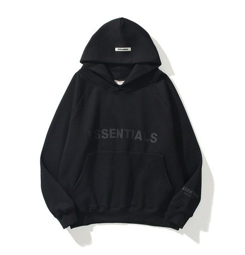 Essentials Black Hoodie